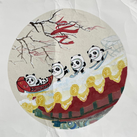 《相约冬奥》营口市第三高级中学 霍美凝.png